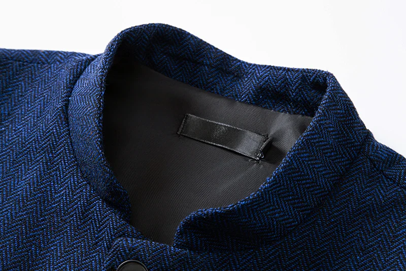 Gilet Homme Chevrons Vintage - Tweed Ajusté - Image 13