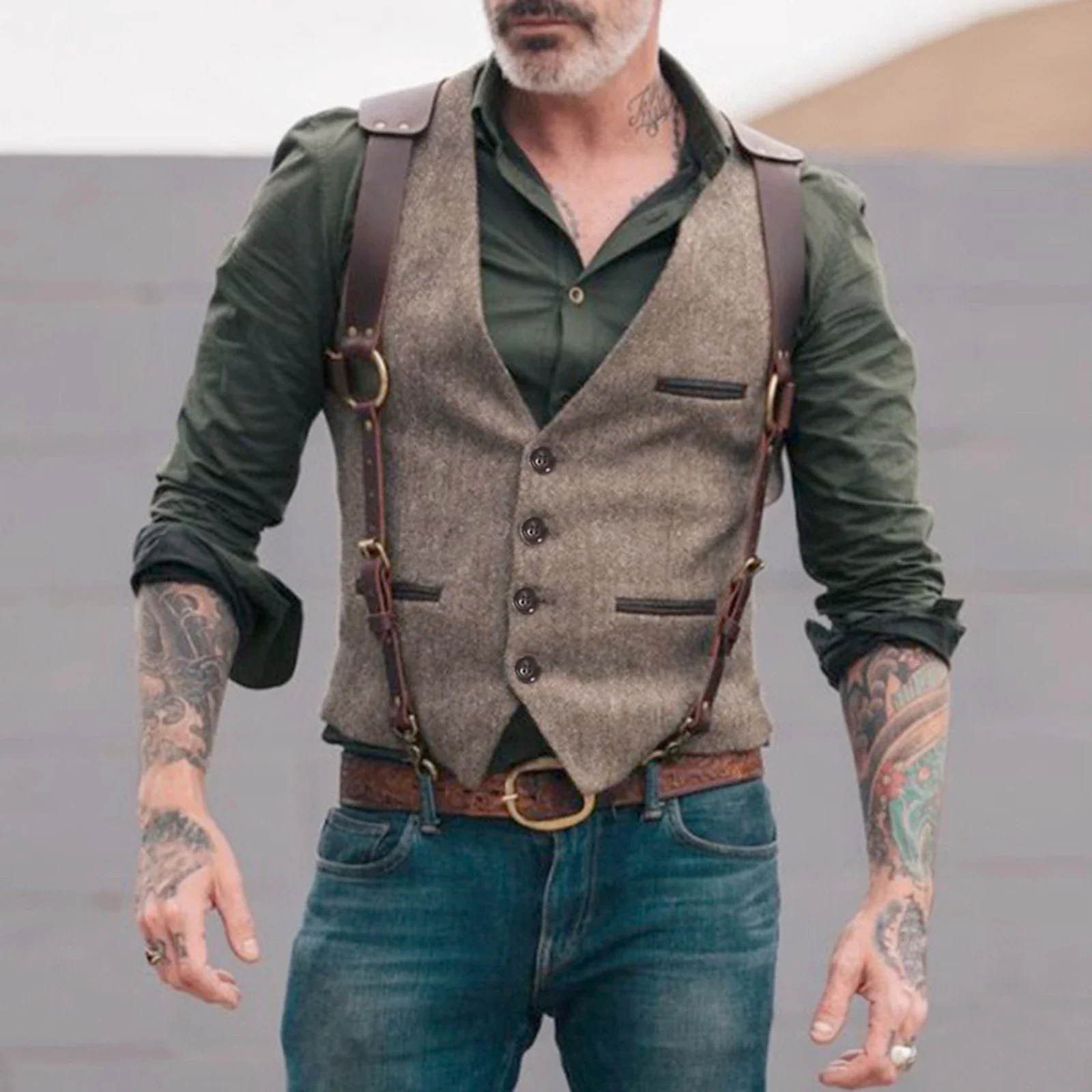 Gilet Steampunk - Eliot Ness - Image 2