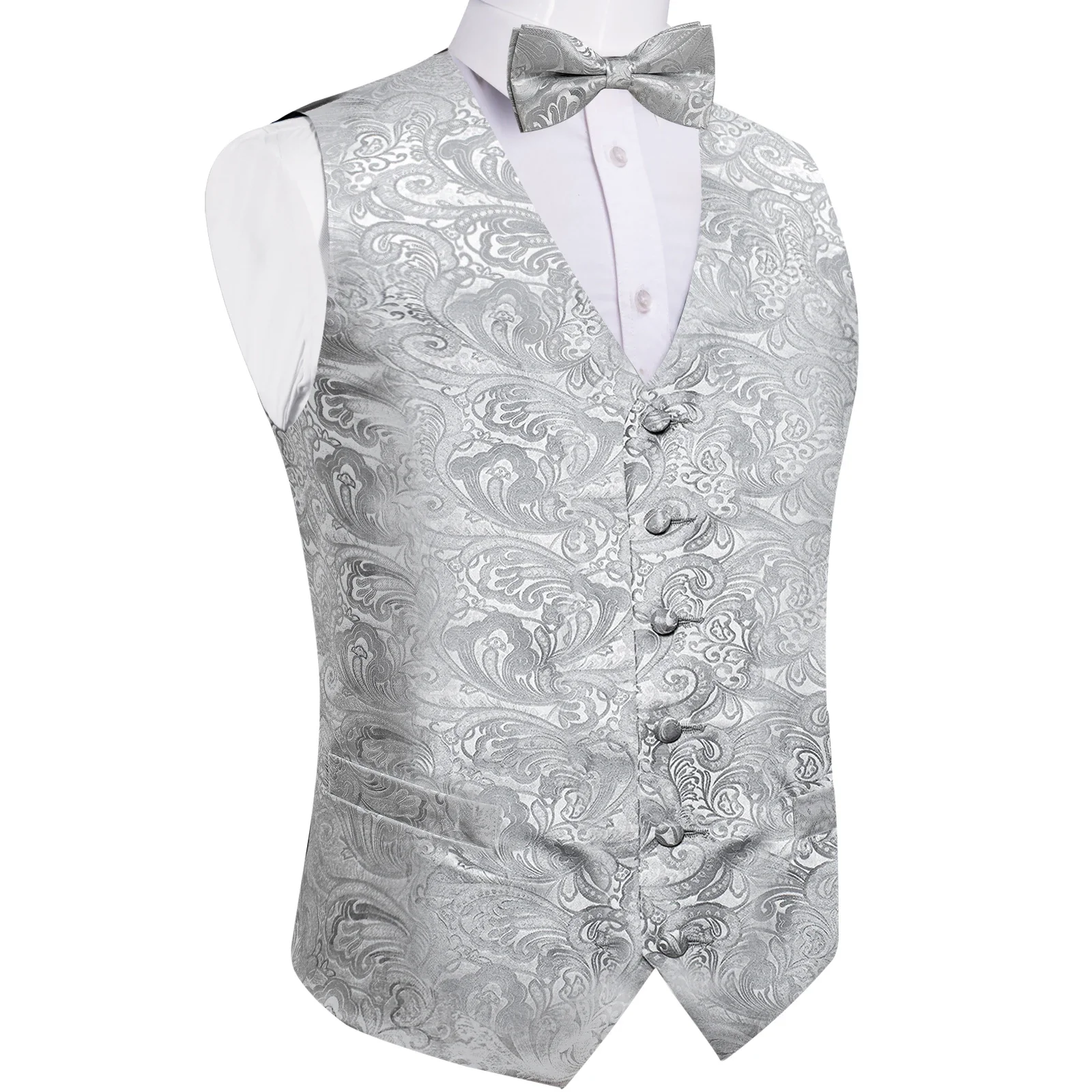 Gilet Gris Homme Sans Manche — John Watson - Image 8