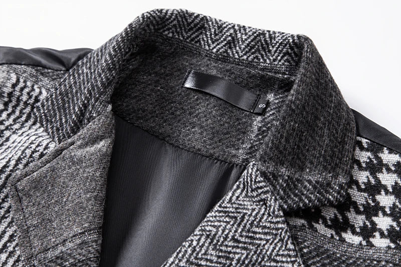 Gilet Patchwork Homme - Tweed Vintage - Image 11