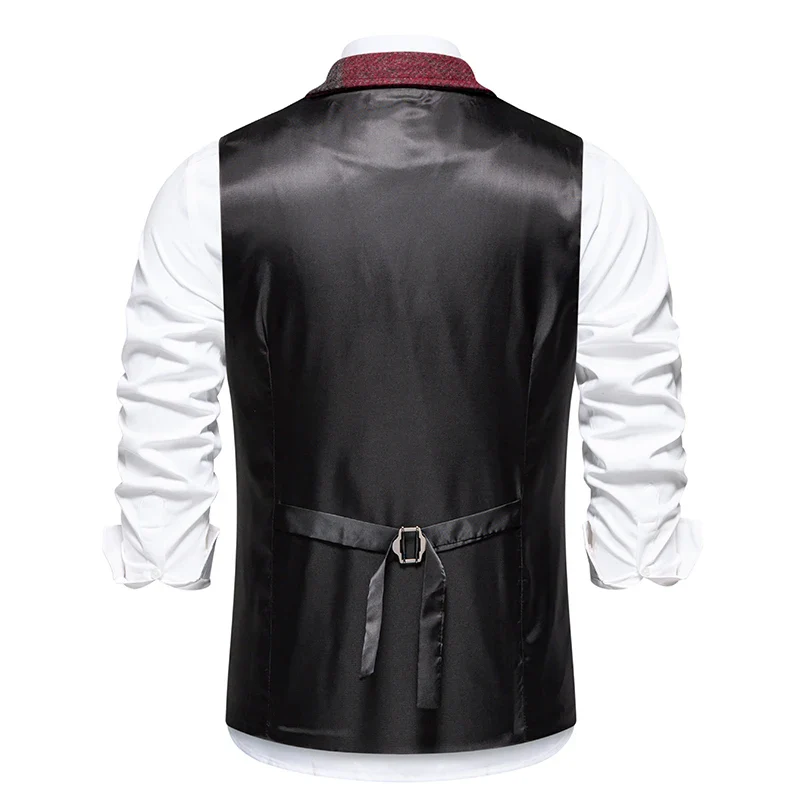 Gilet Patchwork Homme - Tweed Vintage - Image 20