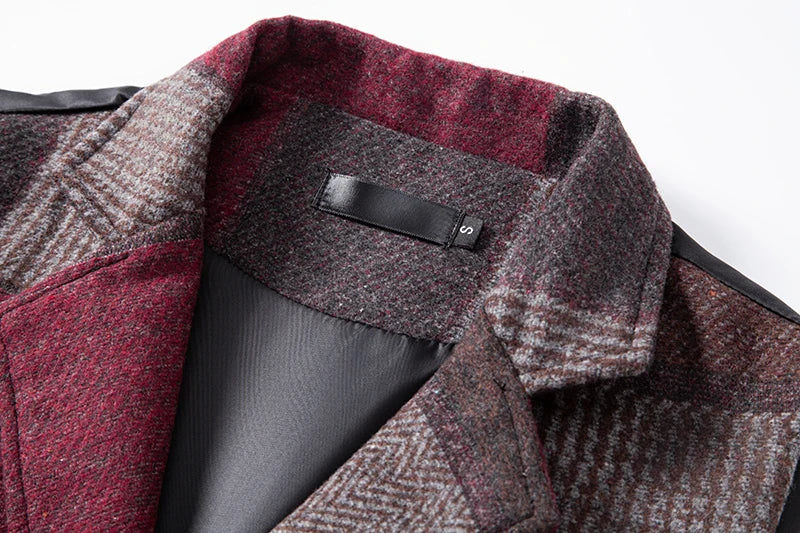 Gilet Patchwork Homme - Tweed Vintage - Image 21