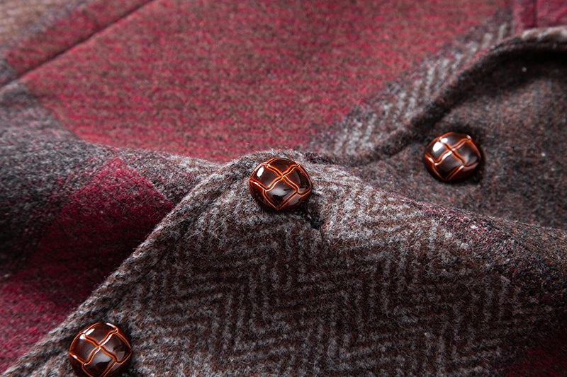 Gilet Patchwork Homme - Tweed Vintage - Image 25