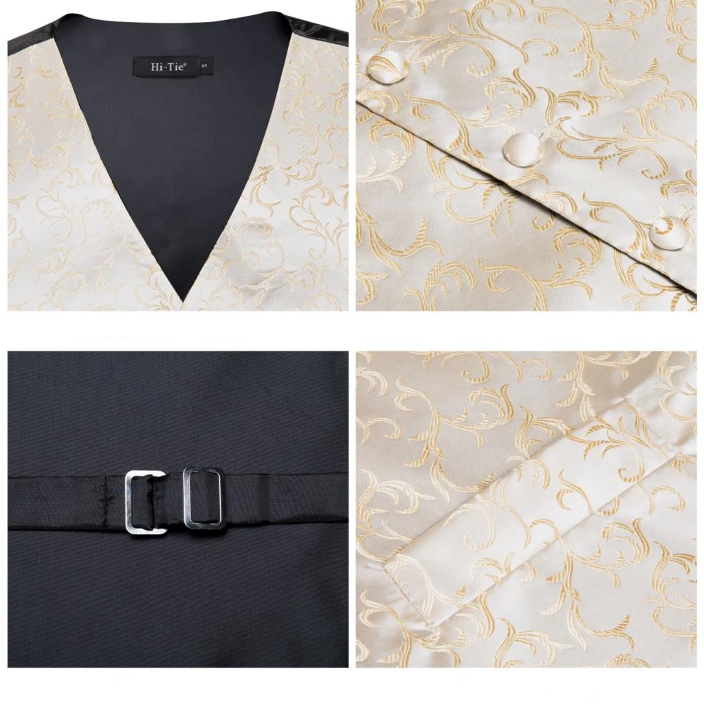 Gilet Sans Manche — Jacquard Victorien - Image 5