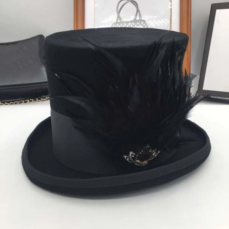 Chapeau Gothique Femme — Haut de Forme - Image 2