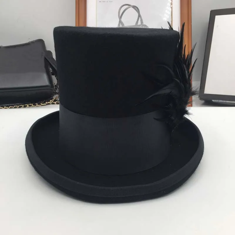 Chapeau Gothique Femme — Haut de Forme - Image 3