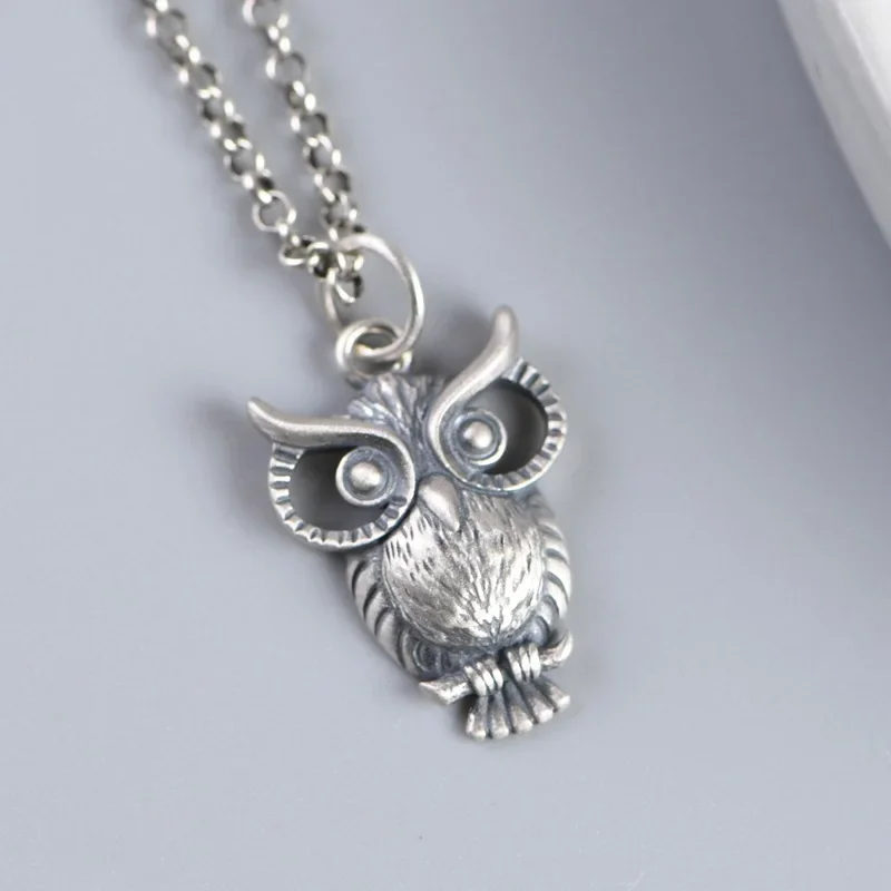 Pendentif Hibou d' Acier - Image 3