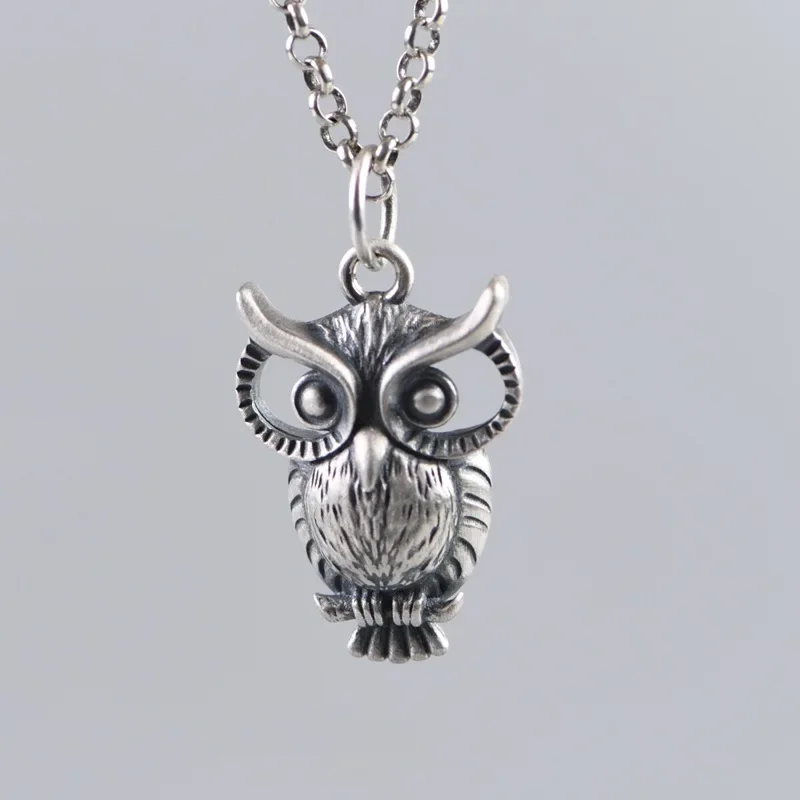 Pendentif Hibou d' Acier - Image 4