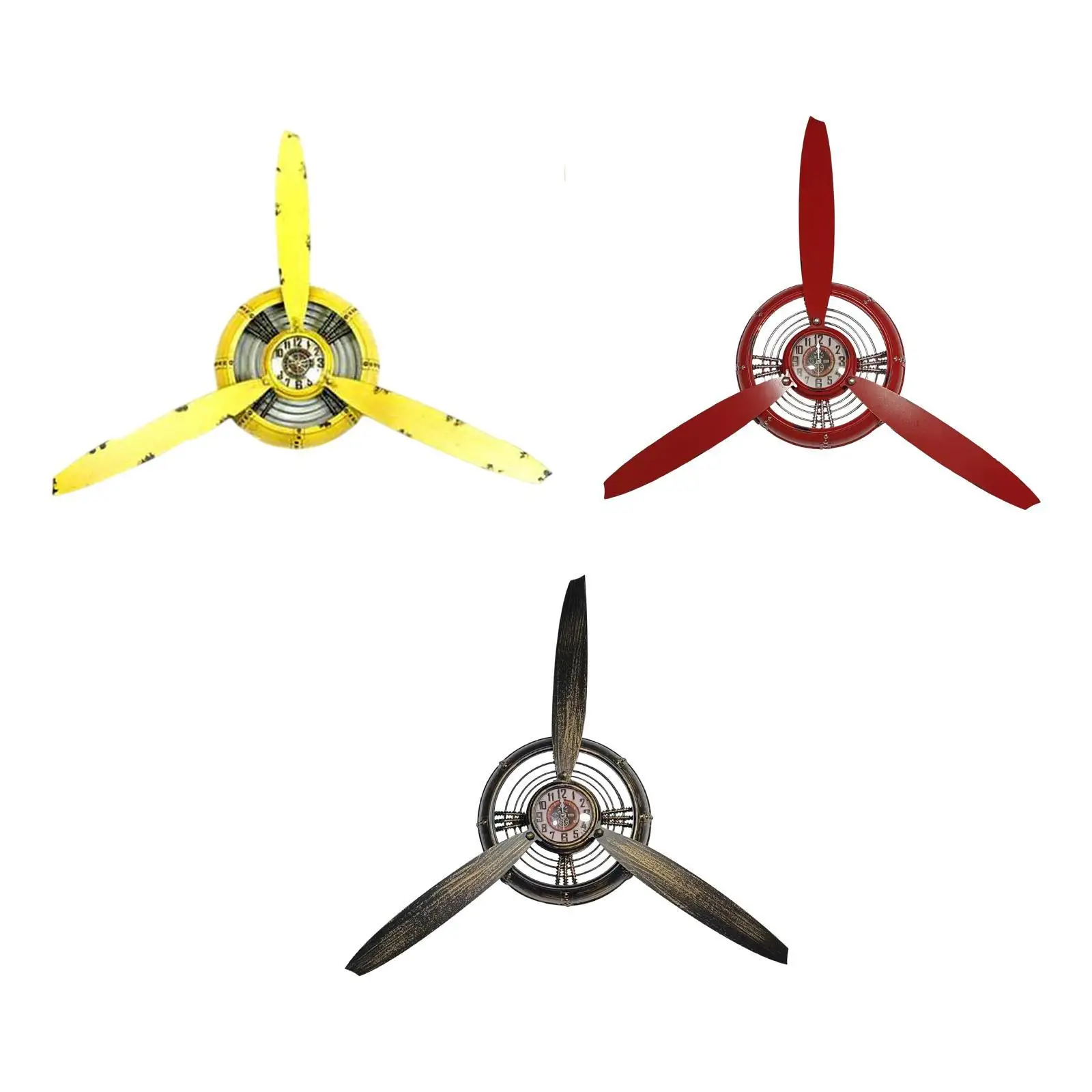 Horloge Murale Hélice Avion — Lindberg - Image 2