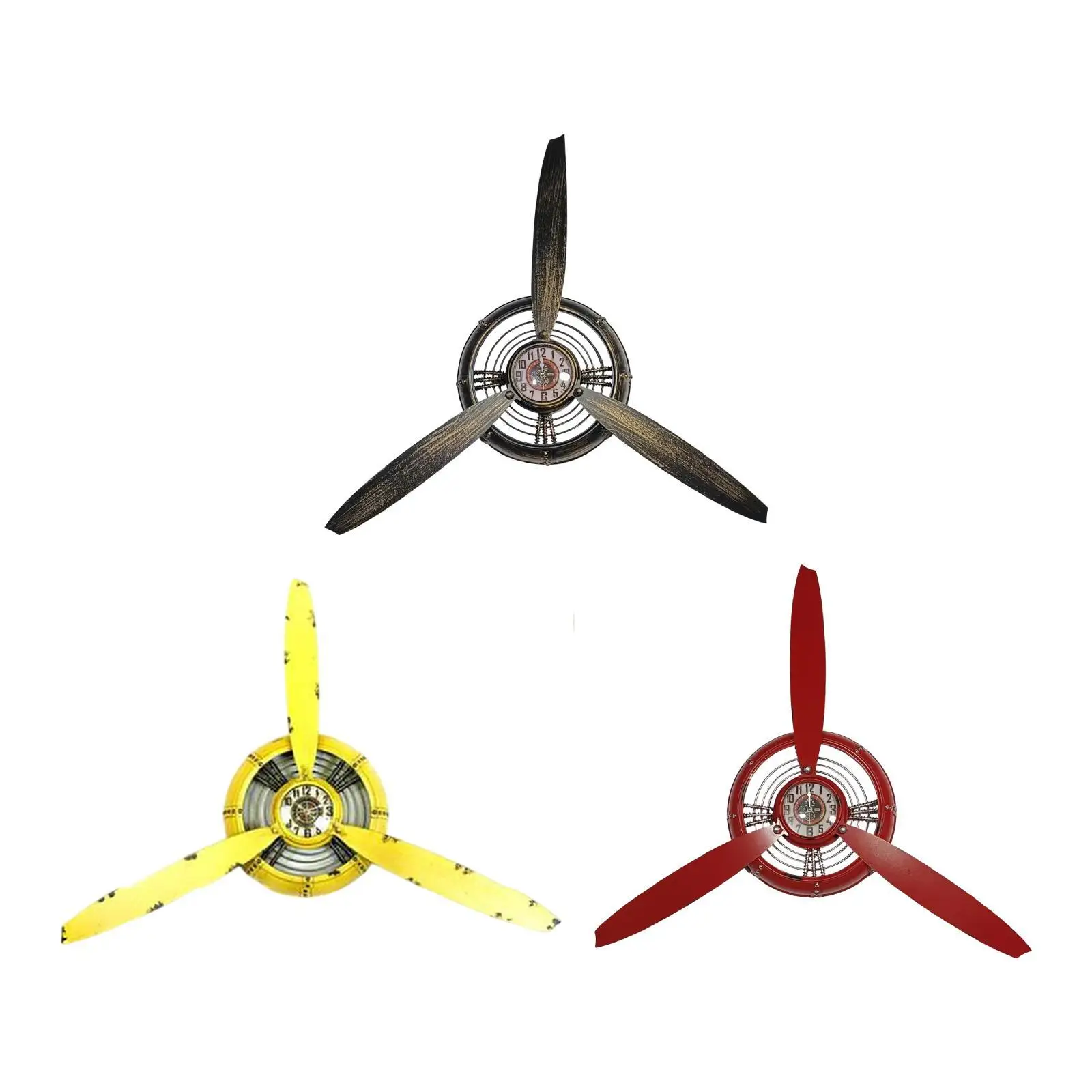 Horloge Murale Hélice Avion — Lindberg - Image 3