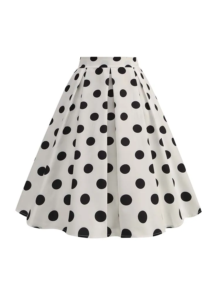 Jupe à Pois Vintage — Brenda Lee