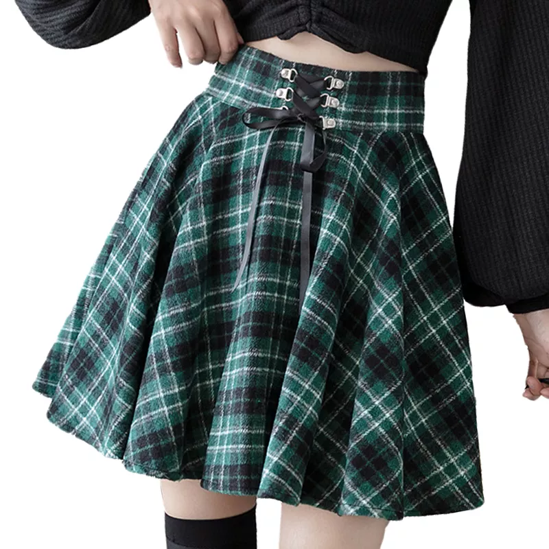 Jupe Gothique — Tartan Harajuku