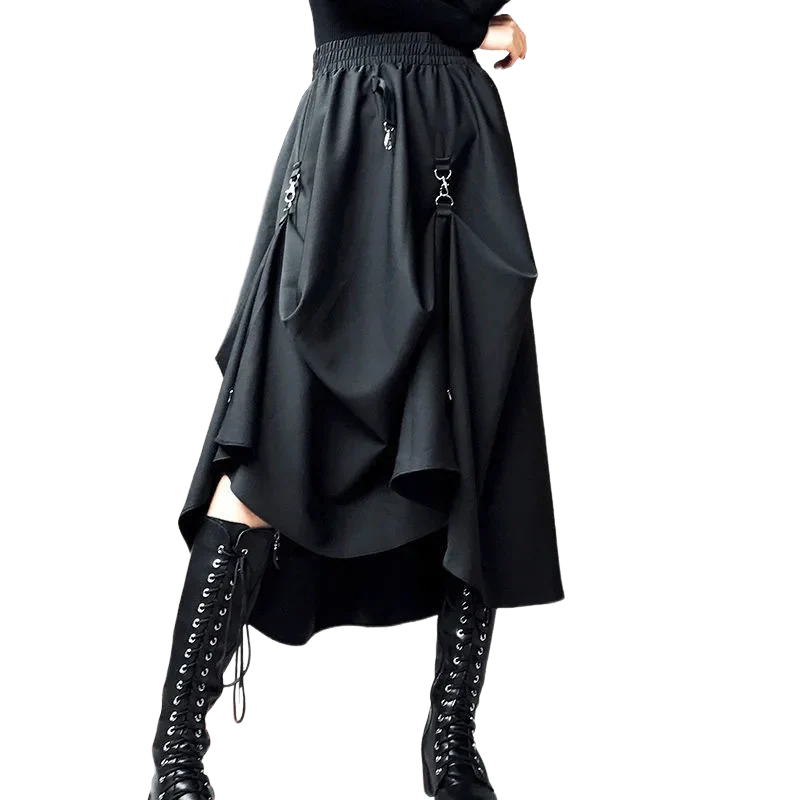 Jupe Gothique Harajuku Taille Haute