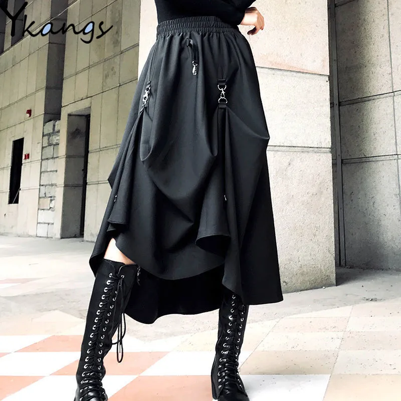 Jupe Gothique Harajuku Taille Haute - Image 8
