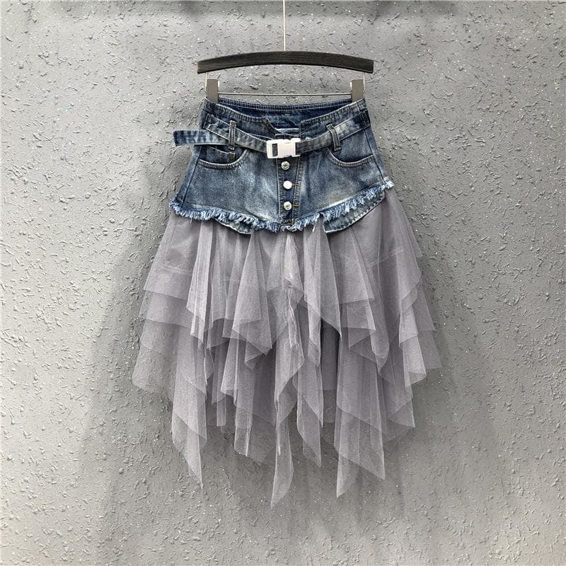 Jupe Jean et Tulle - Westwood style - Image 2