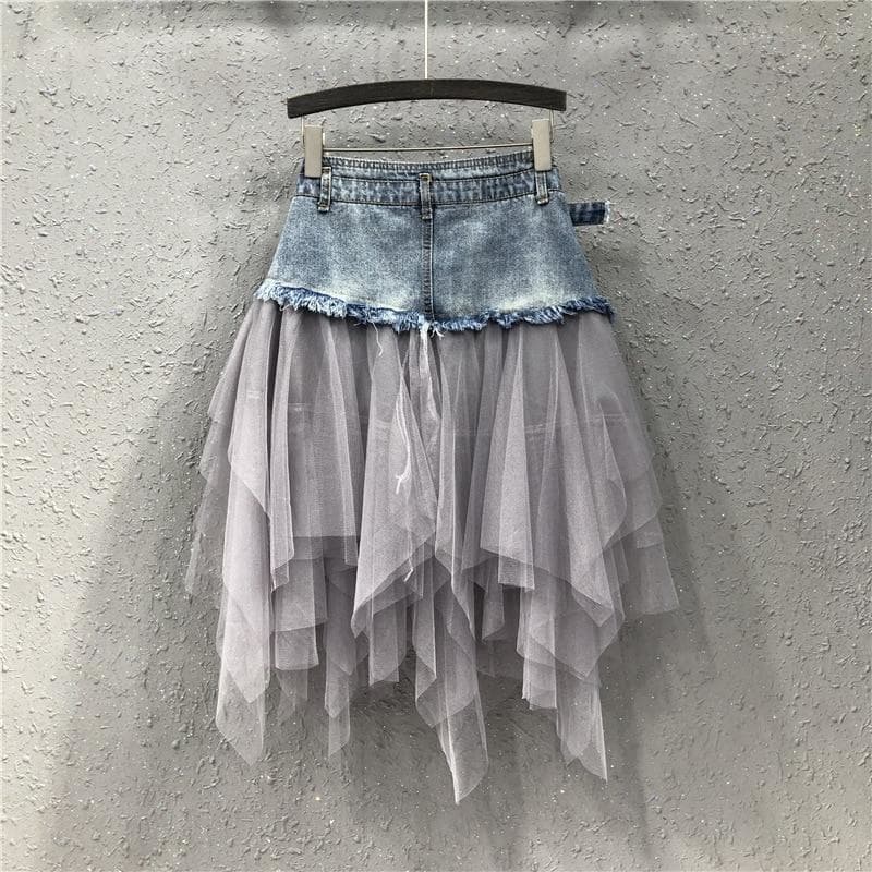 Jupe Jean et Tulle - Westwood style - Image 3
