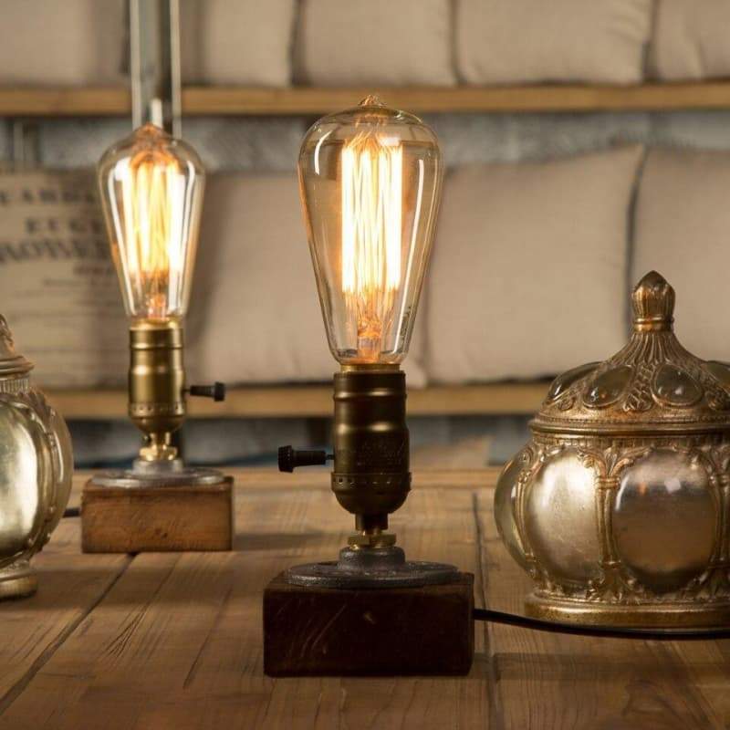 Lampe Steampunk — Bureau d' Antan - Image 5