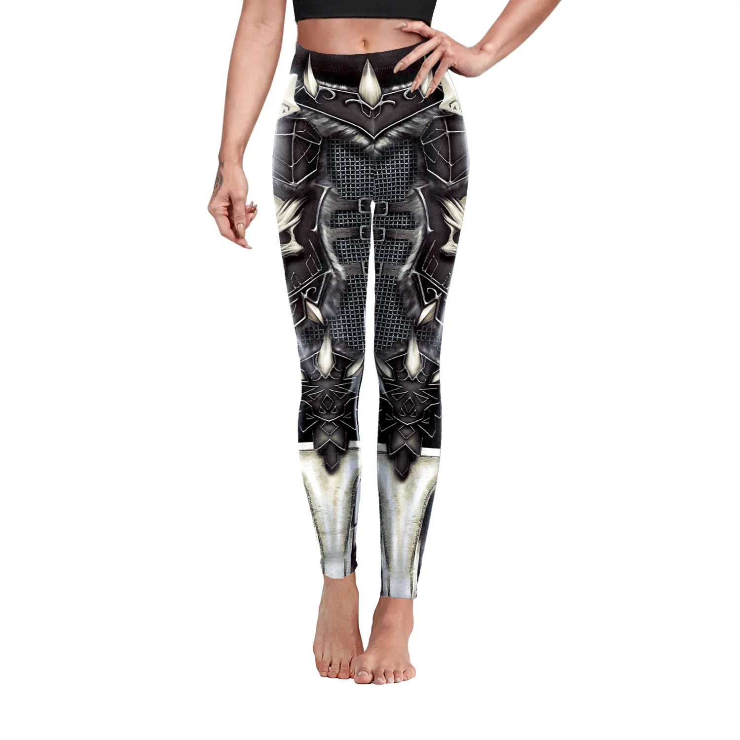 Legging Squelette Steampunk - Image 4