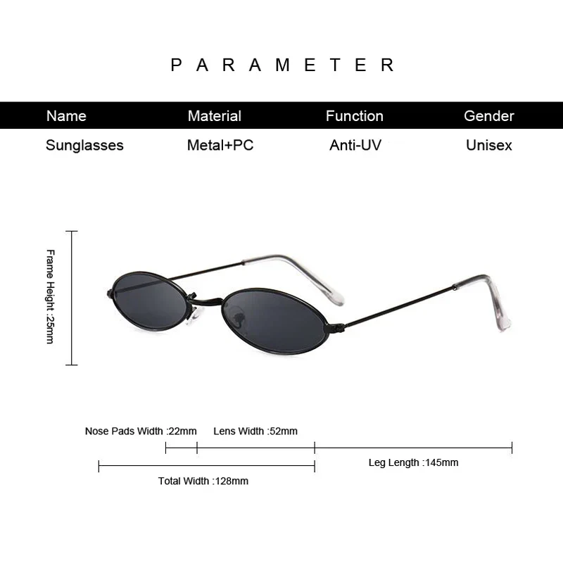 Lunettes de Soleil Ovales — Mina Harker - Image 6