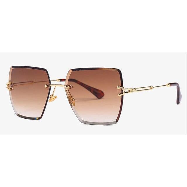 Lunettes de Soleil Sans Monture Femme - Image 4