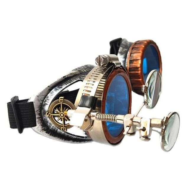 Lunettes Googles Steampunk - Style Soudeur - Image 2