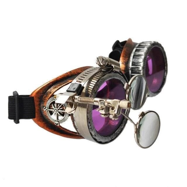 Lunettes Googles Steampunk - Style Soudeur - Image 3