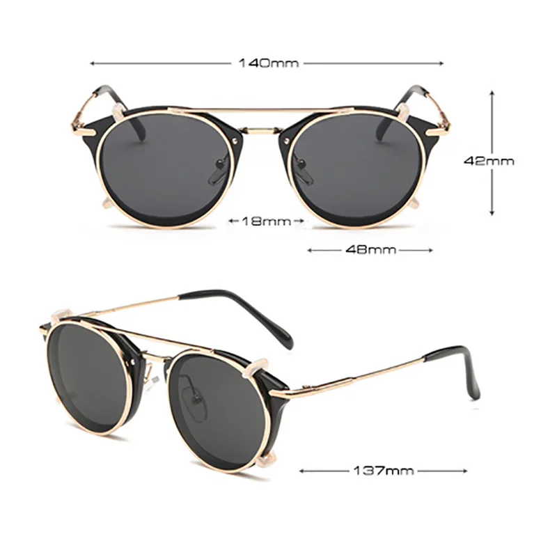 Lunette de Soleil Steampunk — Clamshell - Image 3