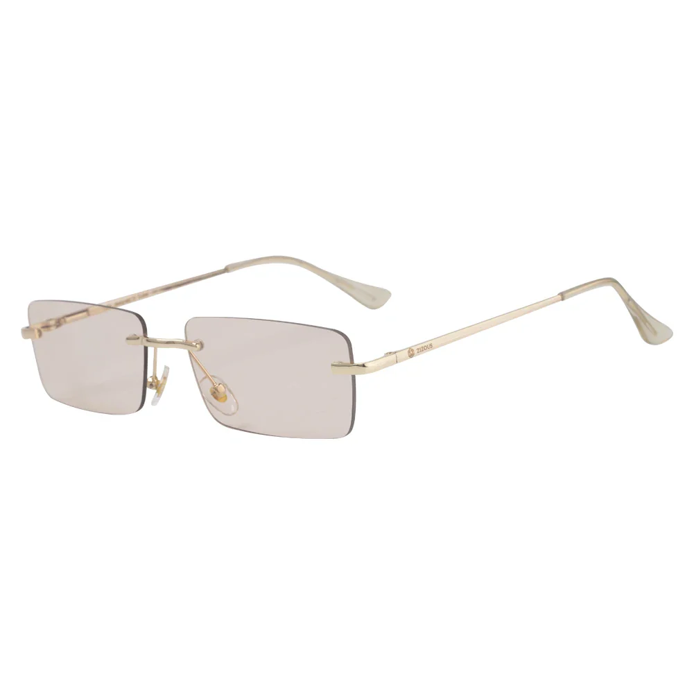 Lunettes Rectangulaires Femme sans Monture - Image 10