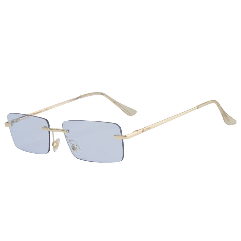 Lunettes Rectangulaires Femme sans Monture - Image 12
