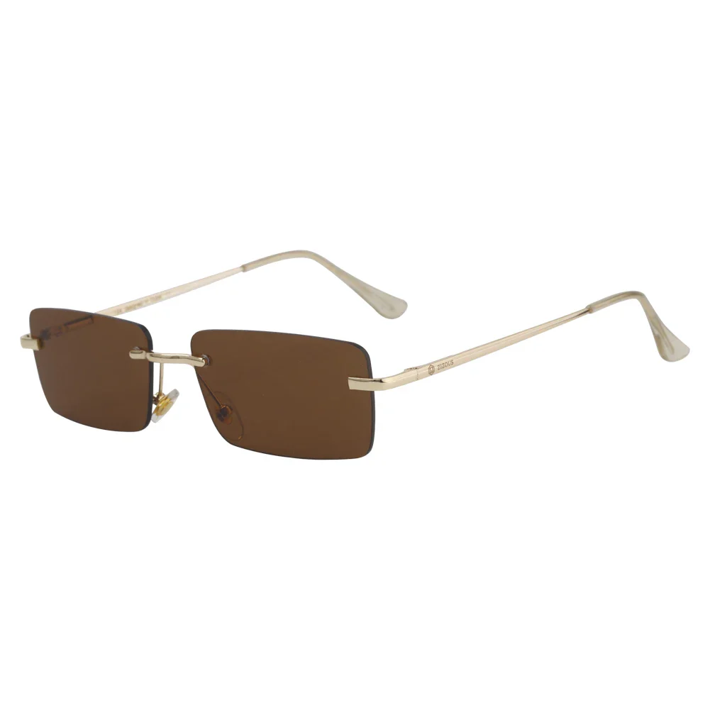 Lunettes Rectangulaires Femme sans Monture - Image 20