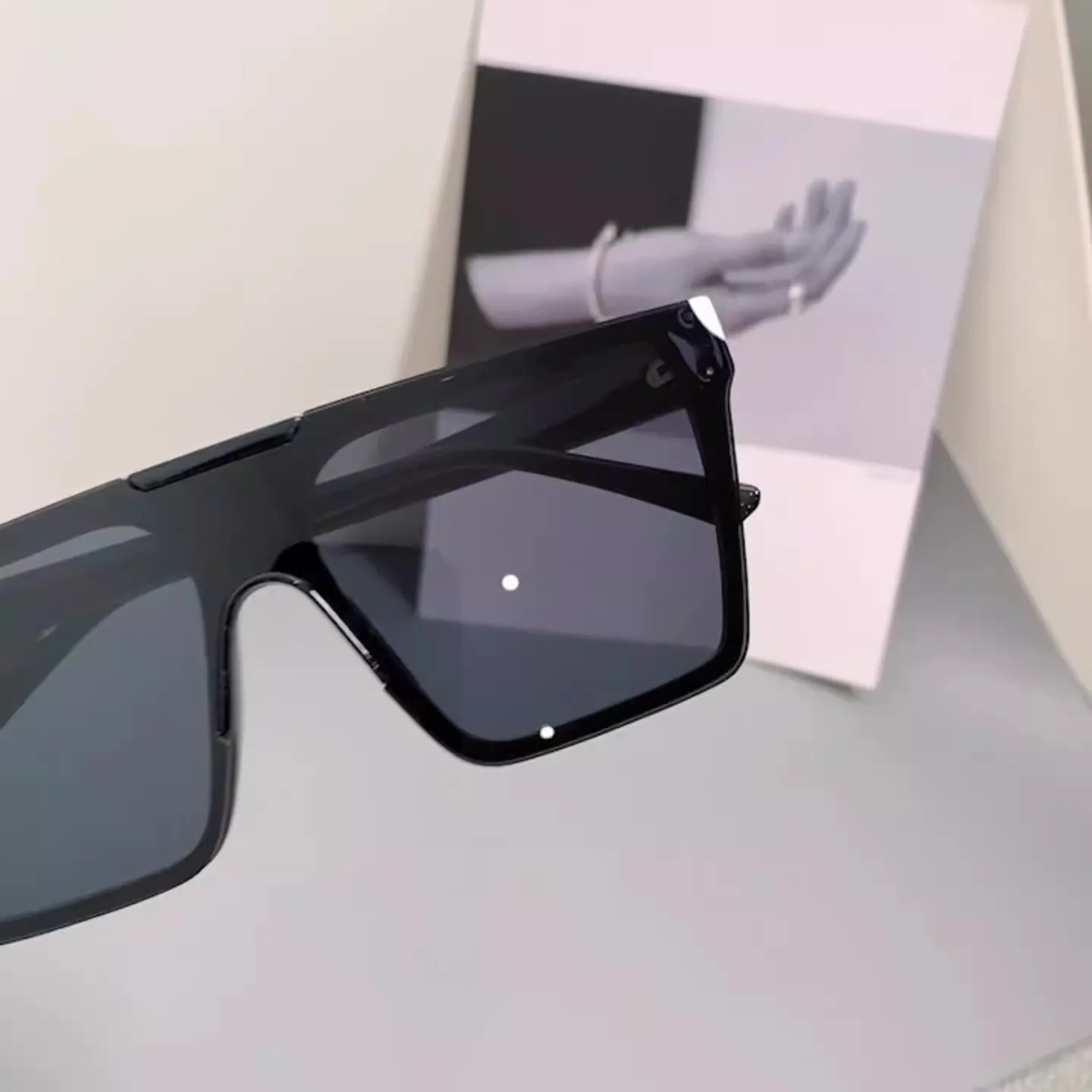 Lunettes Steampunk — Black Square - Image 3