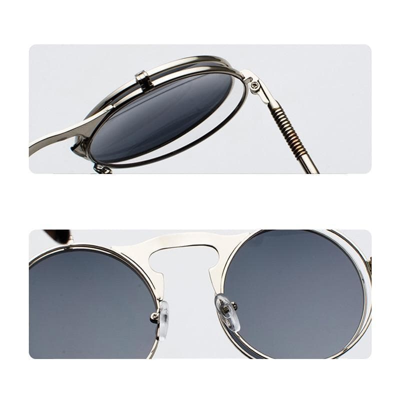 Lunettes Double Verre Rabattables - Rétro - Image 12