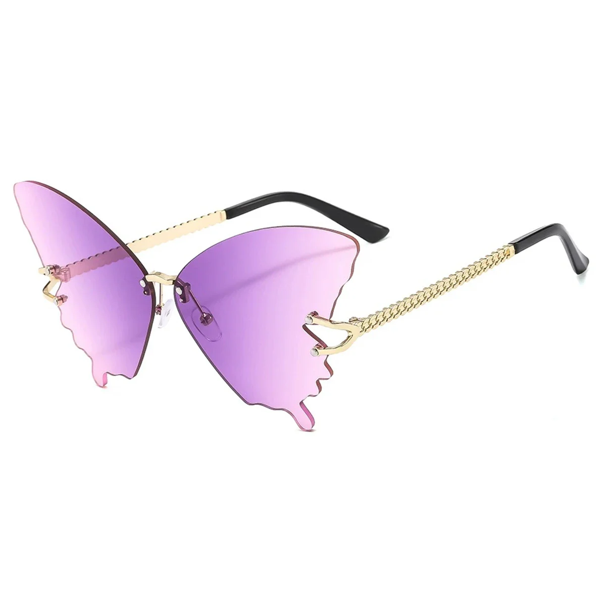 Lunette de Soleil Papillon Femme — Lewis Carroll - Image 4