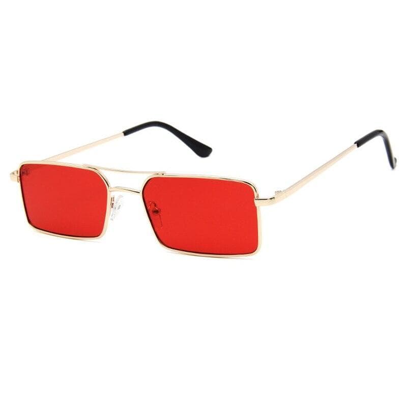 Lunette de Soleil Rectangulaire Vintage — Vintage Style