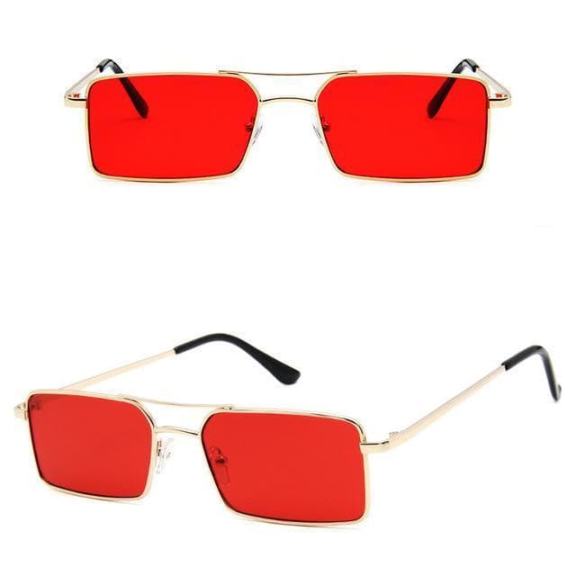 Lunette de Soleil Rectangulaire Vintage — Vintage Style - Image 4