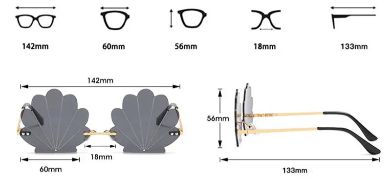Lunettes en Forme de Fleur — Flower Pop - Image 5