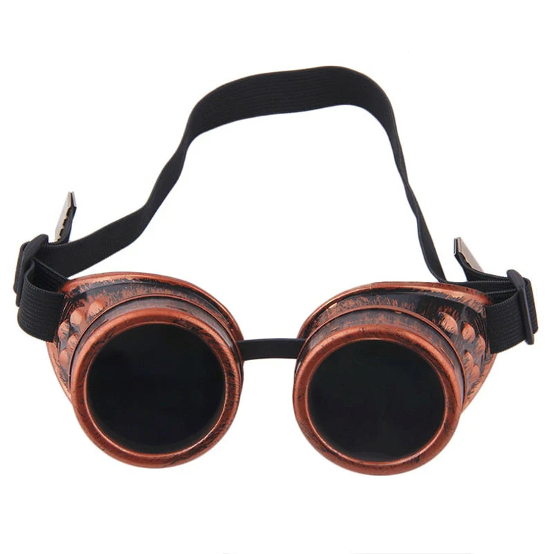 Lunettes de Soleil Rondes - Steampunk Style - Image 4