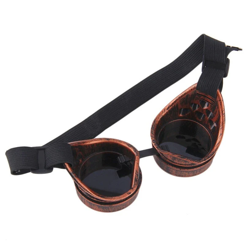 Lunettes de Soleil Rondes - Steampunk Style - Image 6