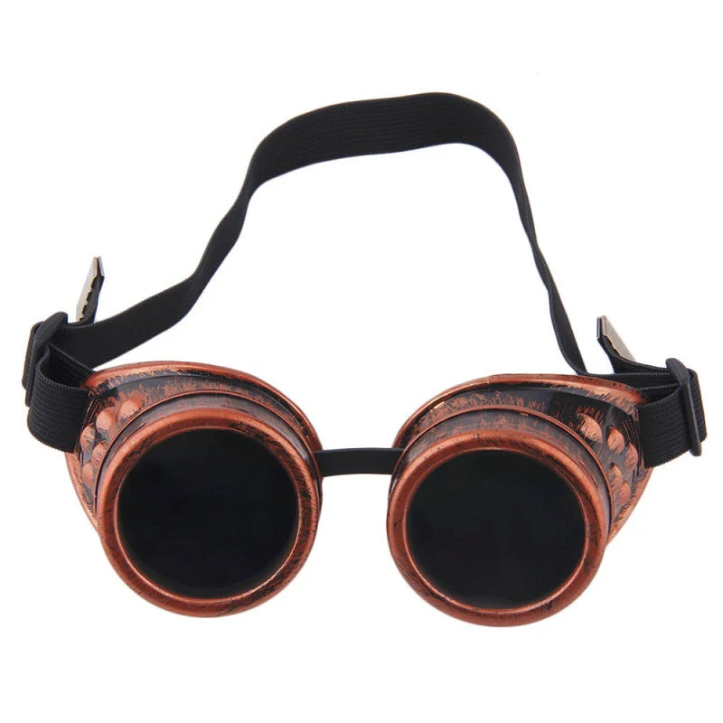 Lunettes de Soleil Rondes - Steampunk Style - Image 8