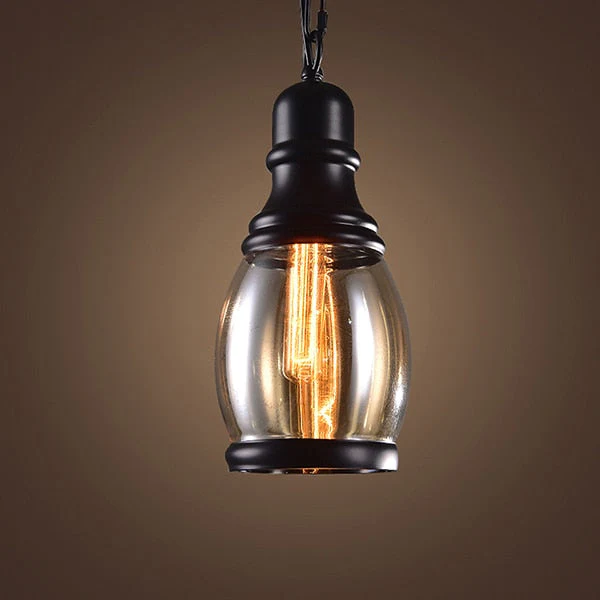 Lustre Steampunk — Verre Ambré - Image 5