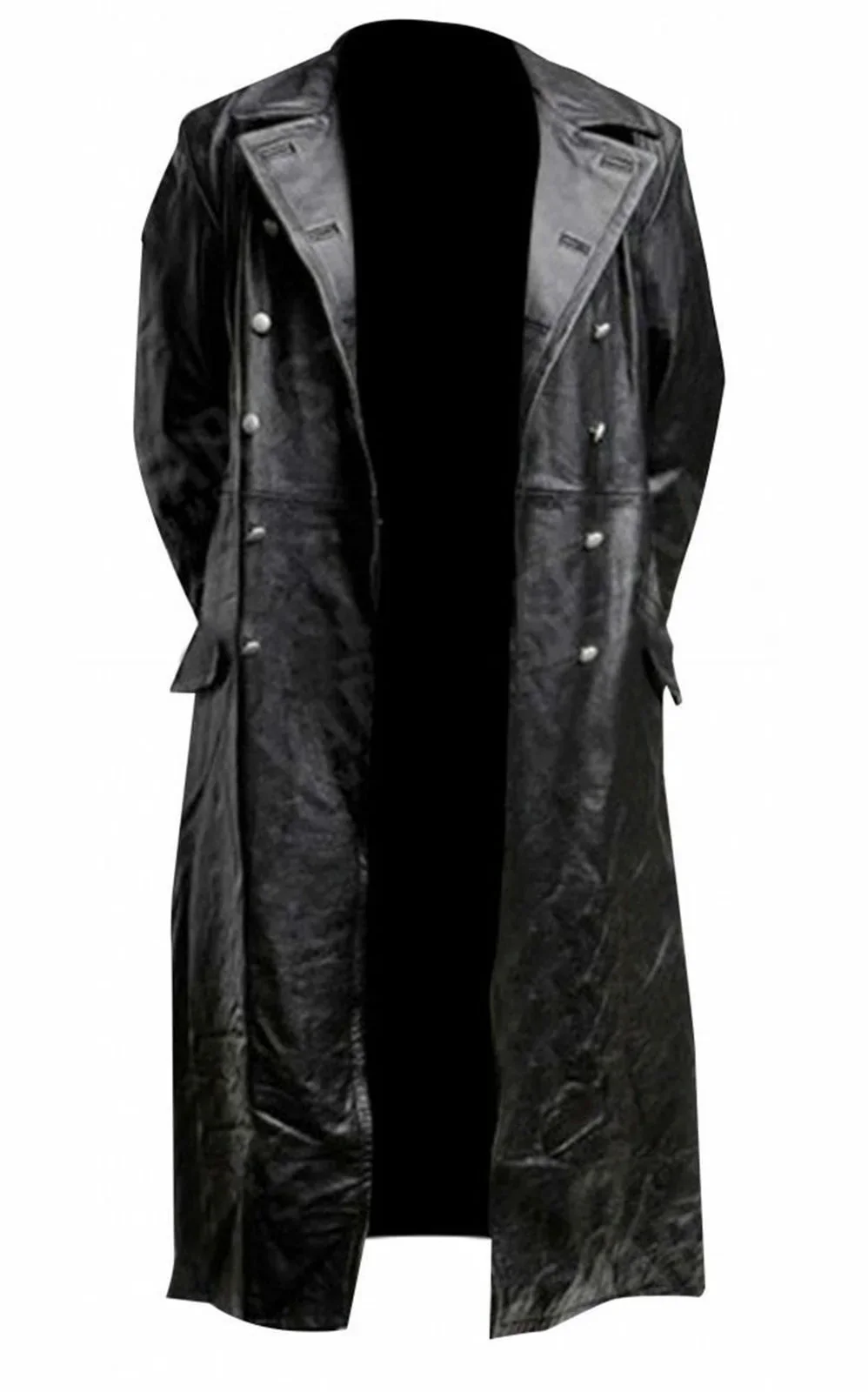 Manteau Simili Cuir Homme — officier militaire allemand - Image 4