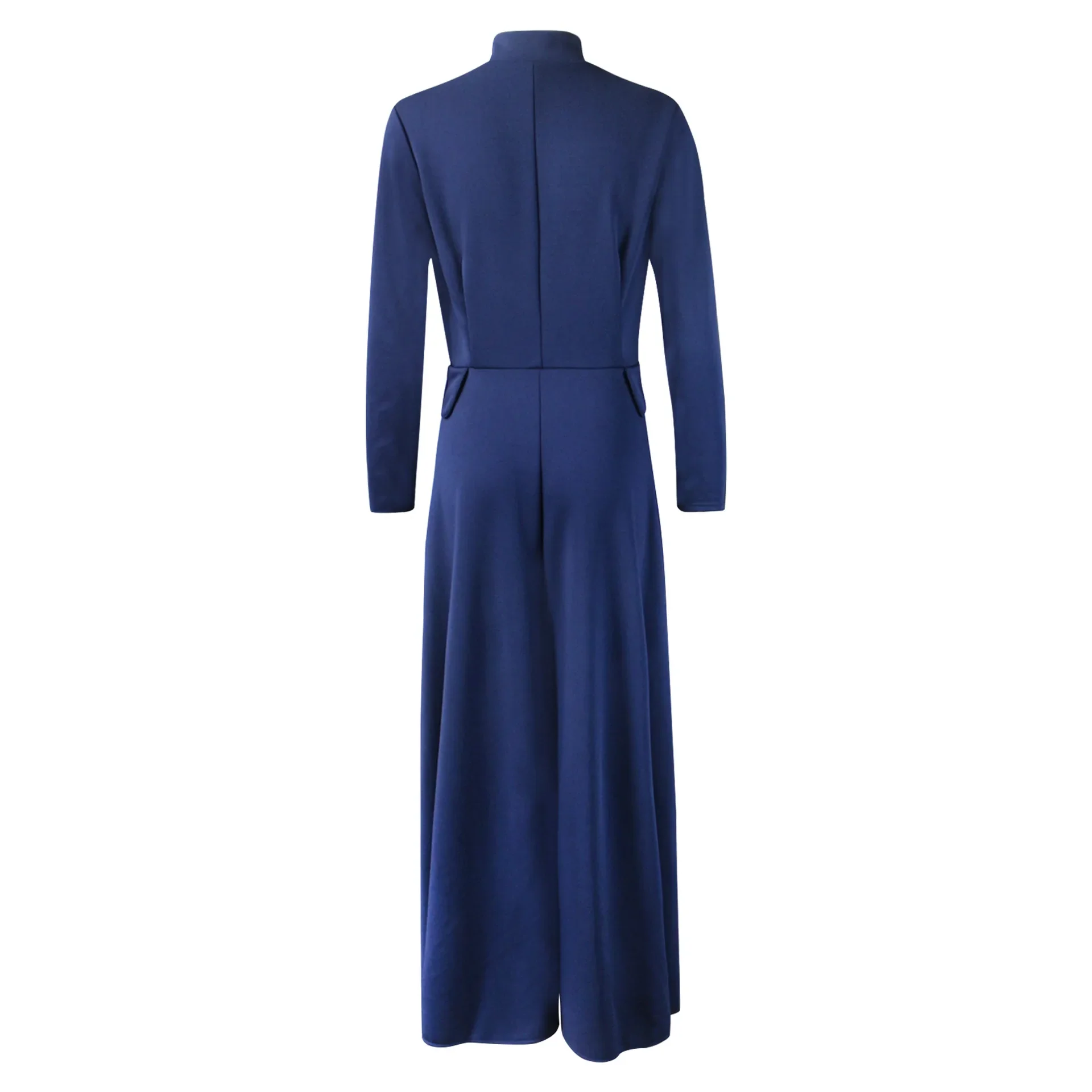 Manteau Vampire Femme - Long Gothique Asymétrique - Image 22