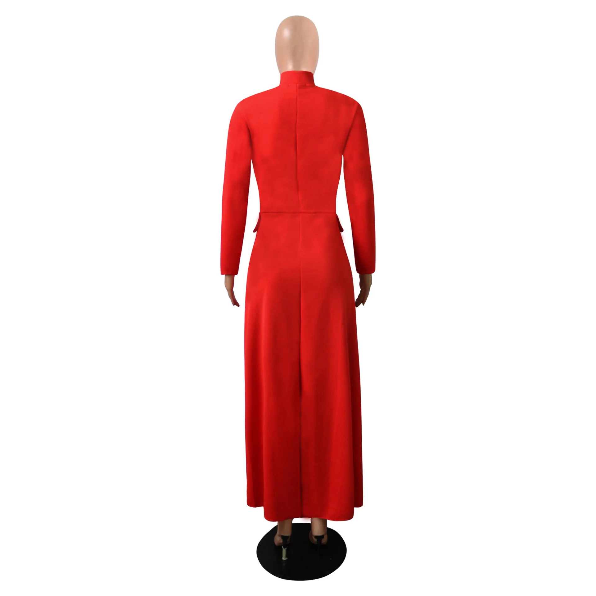 Manteau Vampire Femme - Long Gothique Asymétrique - Image 28