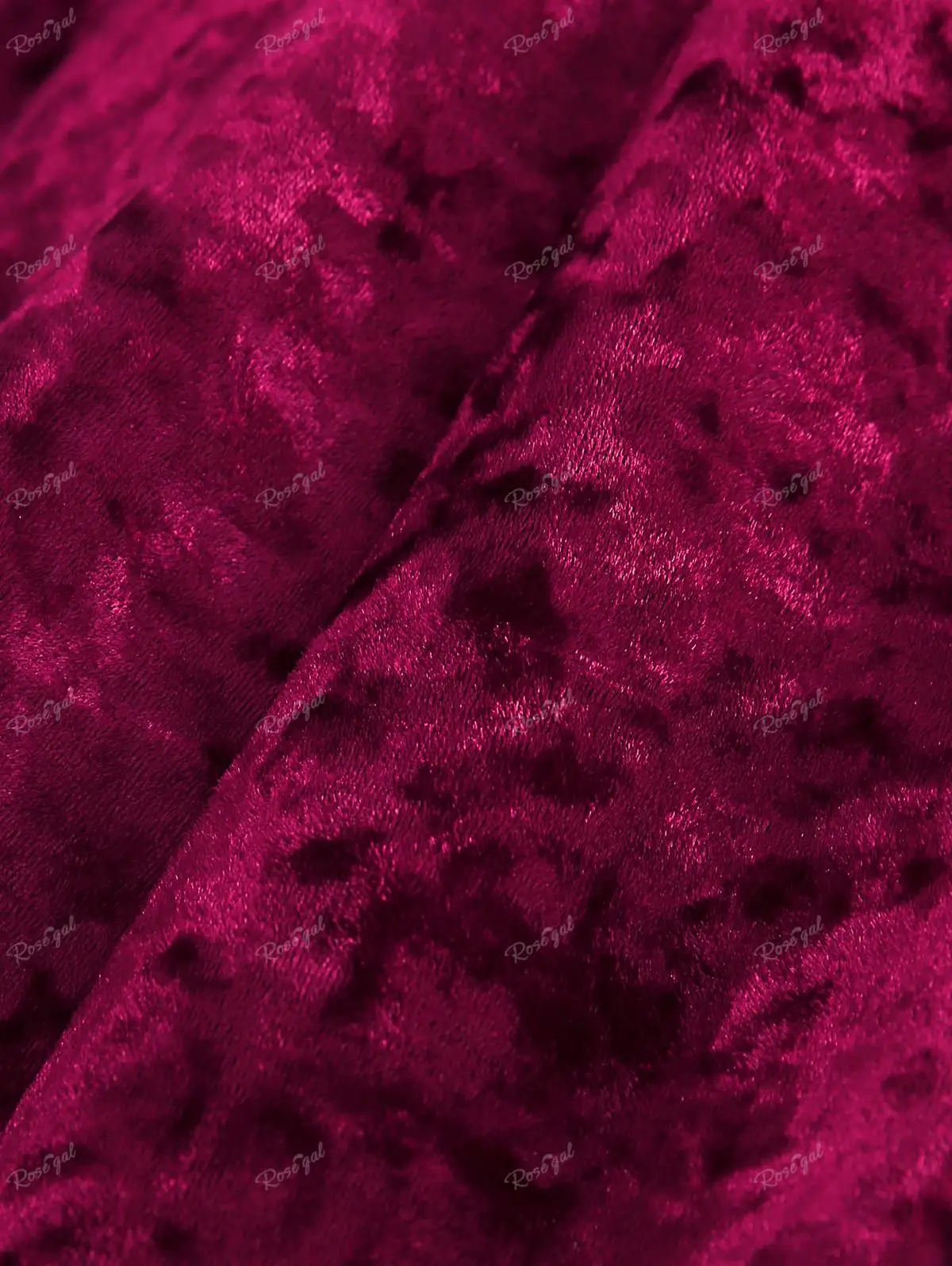 Manteau Velours Bordeaux Femme - Capuche Fourrure Pompons Witchy Grande Taille - Image 9