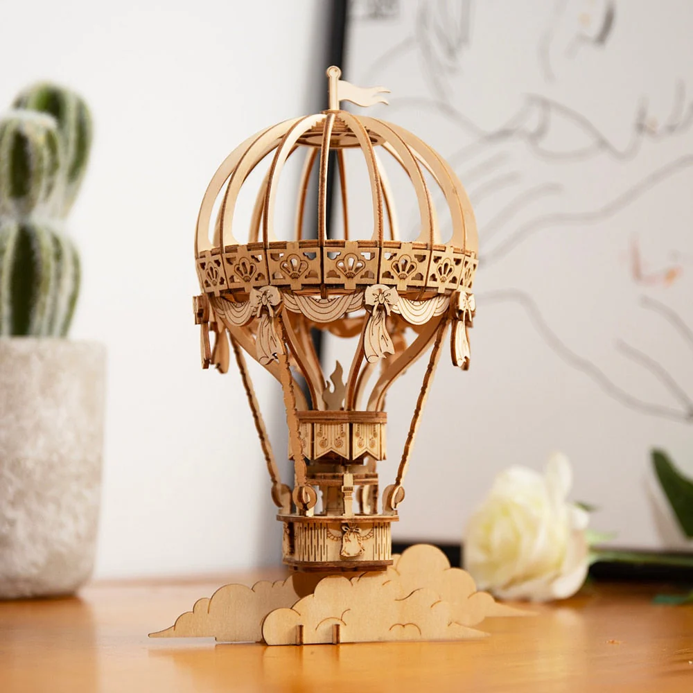 Maquette Montgolfière Steampunk DIY - Image 2