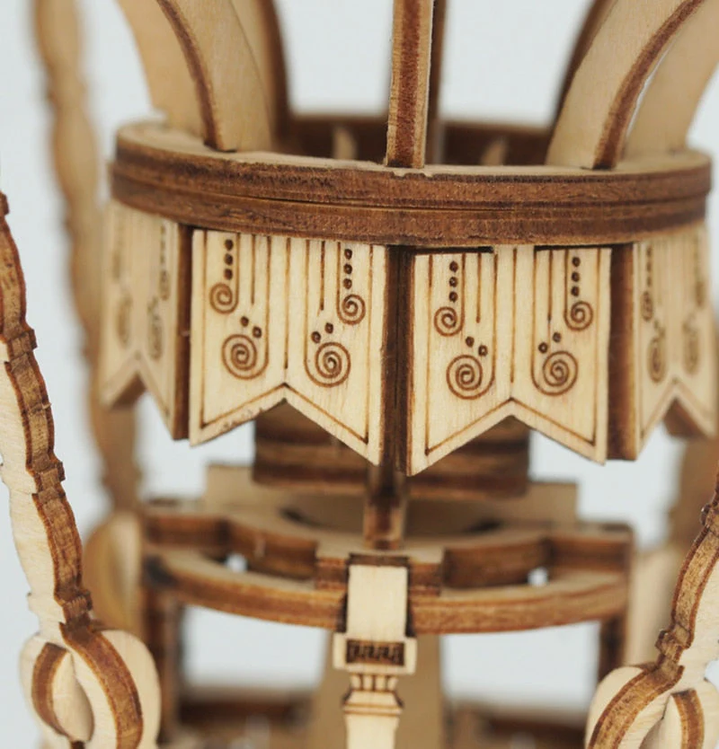 Maquette Montgolfière Steampunk DIY - Image 3
