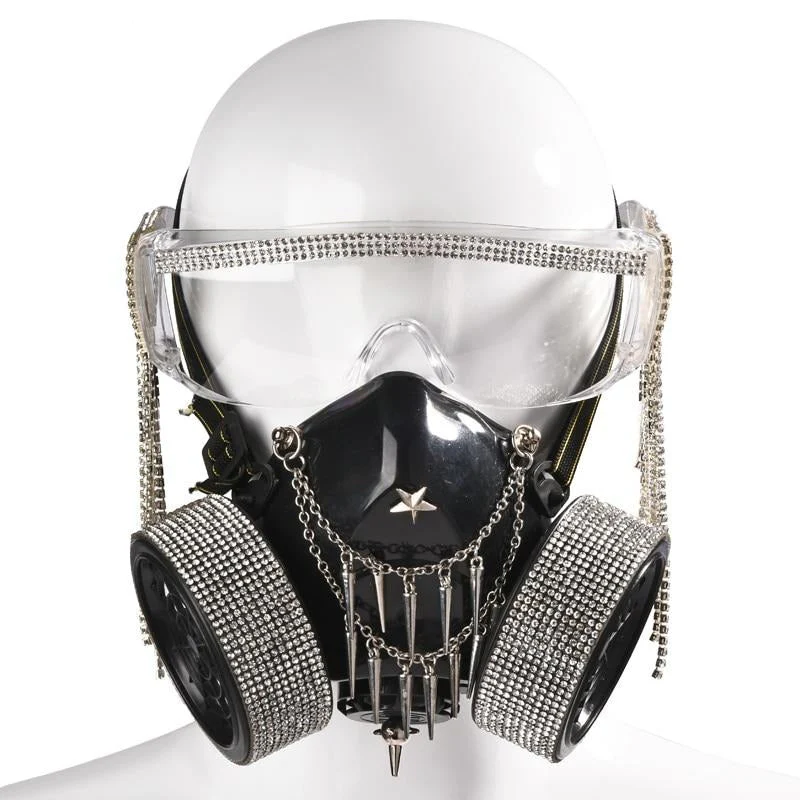 Masque Steampunk Halloween Queen - Image 2