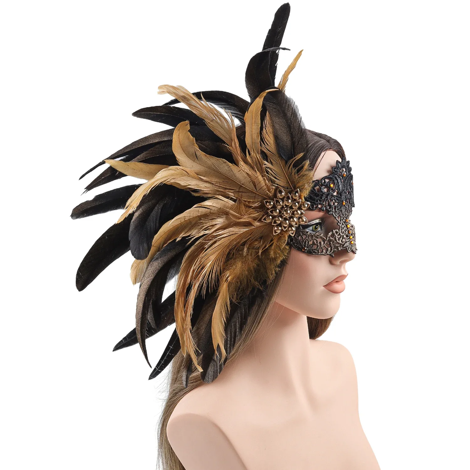 Masque à plumes — Belle Epoque - Image 5