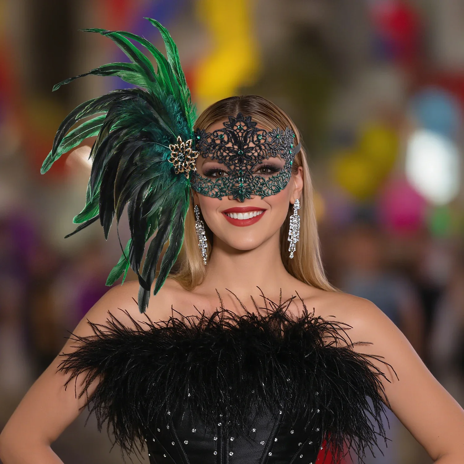 Masque à plumes — Belle Epoque - Image 8