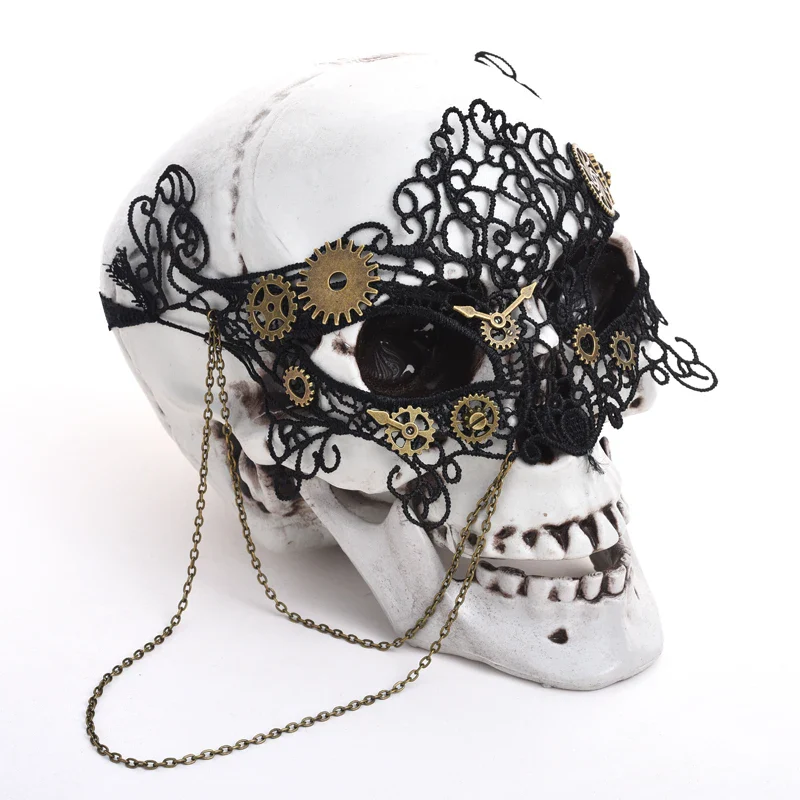 Masque — Loup des Doges Steampunk - Image 2